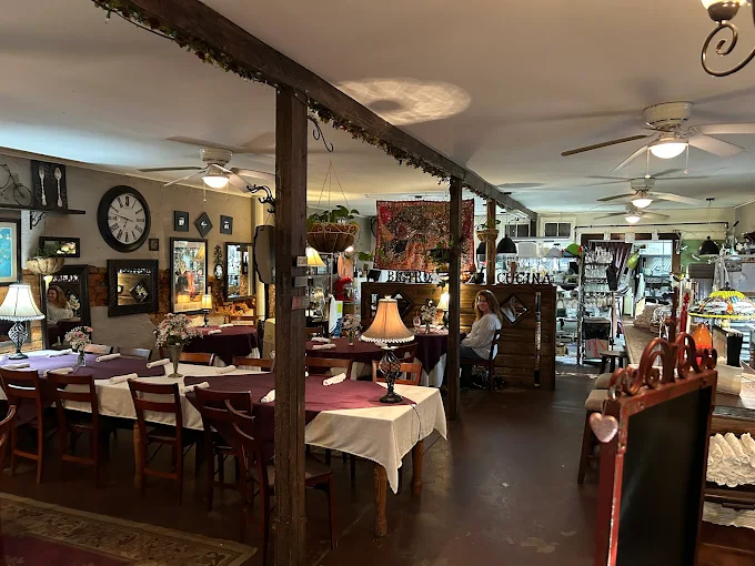 Inside Austin Street Bistro Dining Room